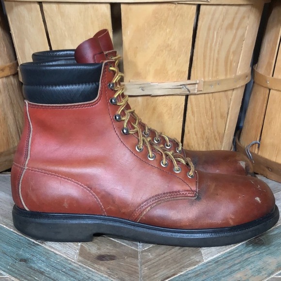 Red Wing Shoes Other - Red Wing 2369 Supersole Vintage Red Brown Leather Steel Safety Toe Work Boots